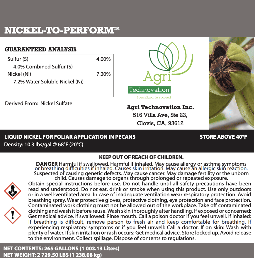 NICKEL-TO-PERFORM™